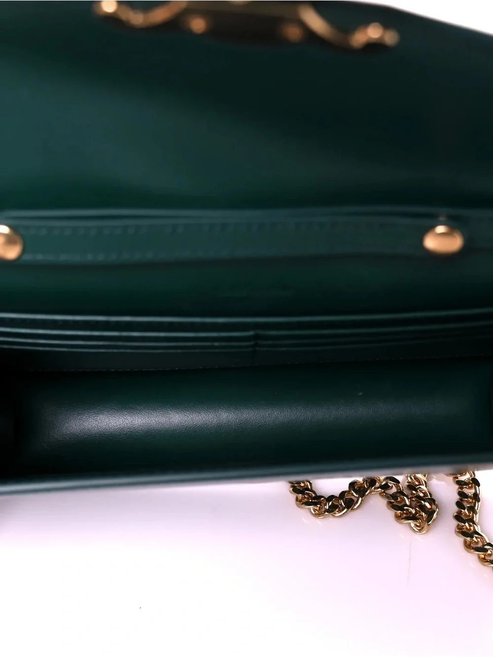 Celine Racing Green Triomphe Crossbody Bag with Gold Hardware LIMITED EDITION
